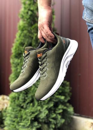 Asics темно зелені 4