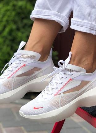 Nike vista lite білі з червоним