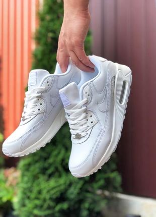 Nike air max 90 білі 3