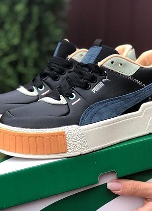 Puma cali sport mix чорні