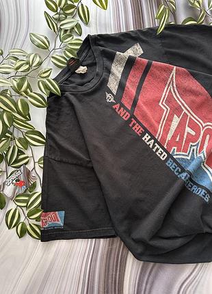 Оверсайз tapout вінтаж футболка l true religion style