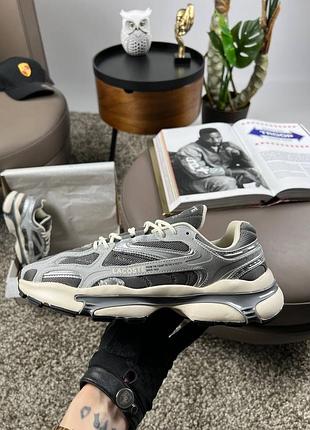 Мужские кроссовки lacoste l003 2k24 grey silver разграждений