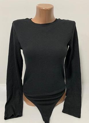 Жіноче боді в рубчик zara