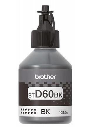 Контейнер с чернилами brother bt-d60bk 108ml (btd60bk)