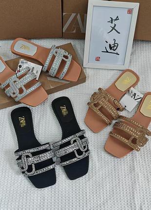 Шльопанці zara
