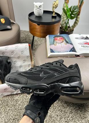 Мужские кроссовки nike air max snox all black