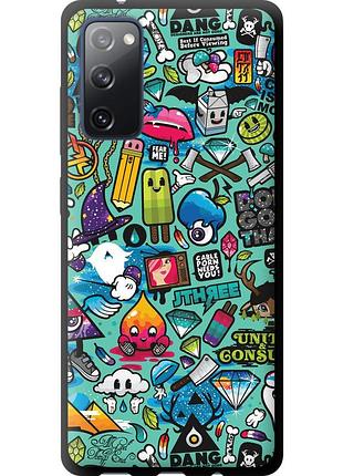 Чехол tpu на телефон samsung galaxy s20 fe g780f стикер бомбинг 1 "693b-2075-58250"