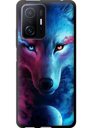 Чехол tpu на телефон xiaomi 11t pro арт-волк "3999b-2552-58250"