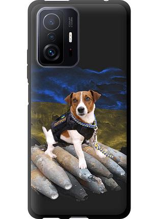 Чехол tpu патриотический на телефон xiaomi 11t pro патрон "5320b-2552-58250"