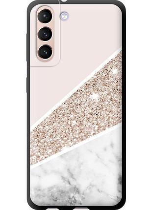 Чохол tpu на телефон samsung galaxy s21 пастельний мармур "4342b-2114-58250"