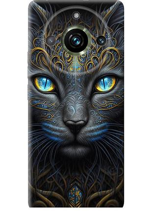 Чехол силиконовый на телефон realme 11 pro кошка "5548u-3077-58250"