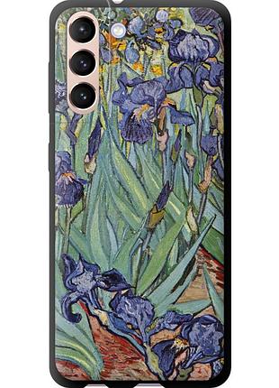 Чехол tpu на телефон samsung galaxy s21 винсент ван гог. ирисы "161b-2114-58250"