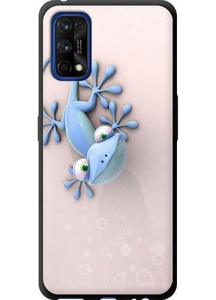 Чехол tpu на телефон realme 7 pro геккончик "1094b-2082-58250"