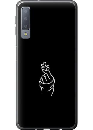 Чехол силиконовый на телефон samsung galaxy a7 (2018) a750f love you "4298u-1582-58250"