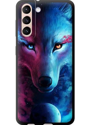 Чехол tpu на телефон samsung galaxy s21 арт-волк "3999b-2114-58250"