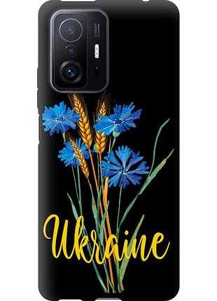 Чохол tpu патріотичний на телефон xiaomi 11t ukraine v2 "5445b-2487-58250"