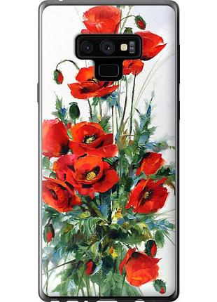 Чехол силиконовый на телефон samsung galaxy note 9 n960f маки "523u-1512-58250"