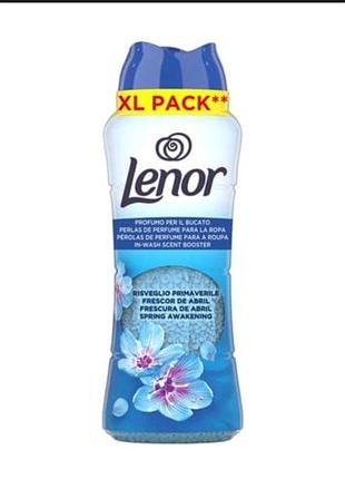 Парфюмированные гранулы для стирки lenor весеннее пробуждение, 495 грамм
большой объем