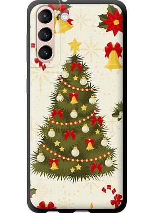 Чохол tpu на телефон samsung galaxy s21 новорічна ялинка "4198b-2114-58250"