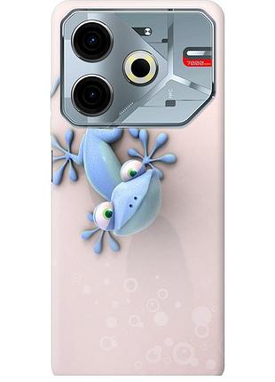 Чохол силіконовий на телефон tecno pova 6 neo гекончик "1094u-3753-58250"