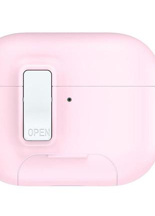 Ударопрочный футляр dux ducis armor series для samsung galaxy buds 3 / 3 pro white / pink