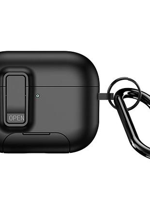 Ударостійкий футляр dux ducis armor series для samsung galaxy buds 3 / 3 pro black