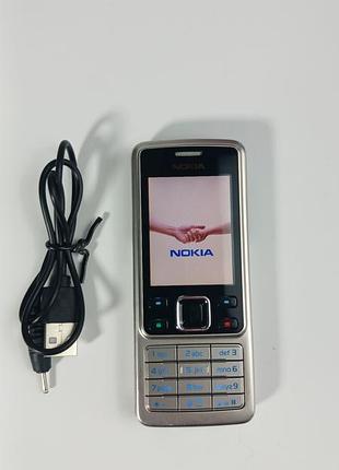 Nokia 6300 (silver/black) — made in hungary | під відновлення або запчастини мобільний телефон