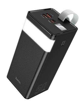 Умб power bank hoco j86a powermaster 22.5w fully compatible 50000 mah вхід micro-usb/type-c 18w, вихід 2usb 22.5w та type-c pd