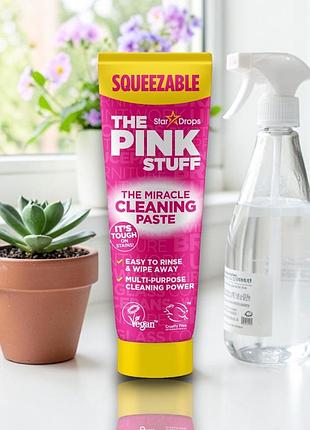 Универсальная паста the pink stuff squeezable cleaning paste 300g