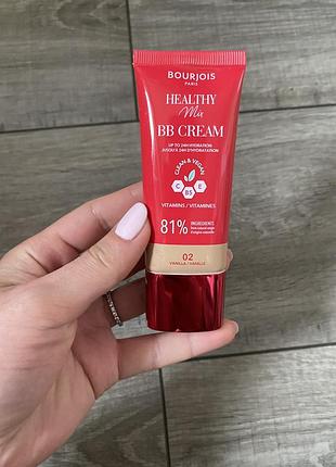 Bourjois тональний bb крем 02/vanilla 30ml