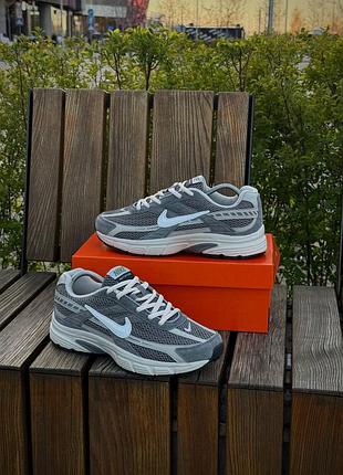 Мужские базовые кроссовки nike initiator серые летние
