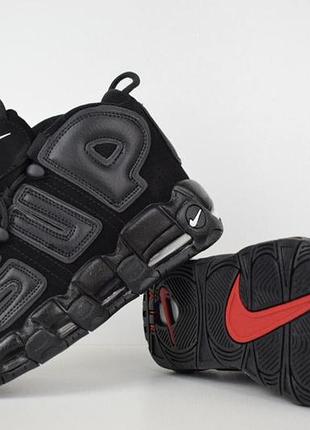 N1ke air more uptempo supreme черные