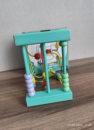 Лабиринт игрушка деревянная развивающая 4