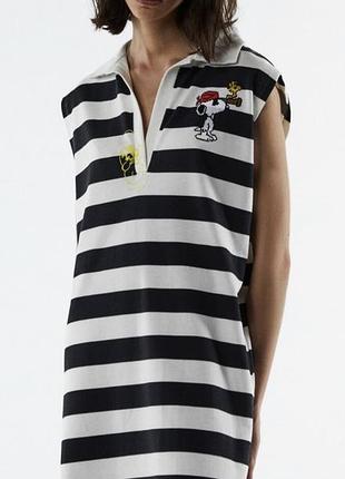 Сукня - футболка від zara peanuts