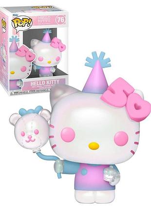 Фігурка funko pop фанко поп hello kitty 50th - hello kitty with balloon #76