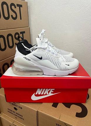 Кросівки nike air max 270 white black