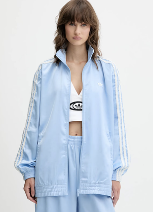 Кофта спортивная женская adidas originals голубая, с биркой