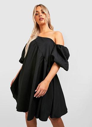 Стильна чорна сукня boohoo
