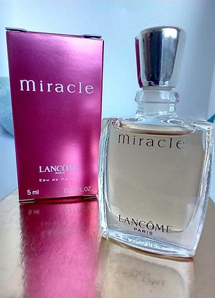 Miracle lancоme винтаж 5ml винтаж оригинал