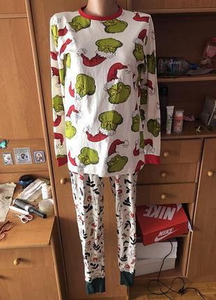 Пижама, комплект, костюм, s. dr.seuss. grinch.