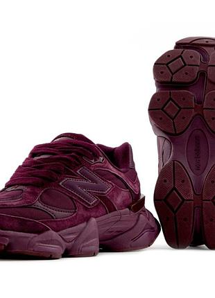 Кросівки new balance 9060 burgundy