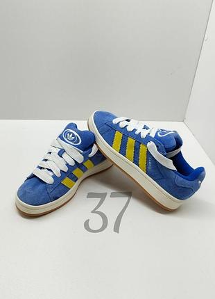 Оригинальные женские кеды adidas сникерсы campus 00s ih8070 синие