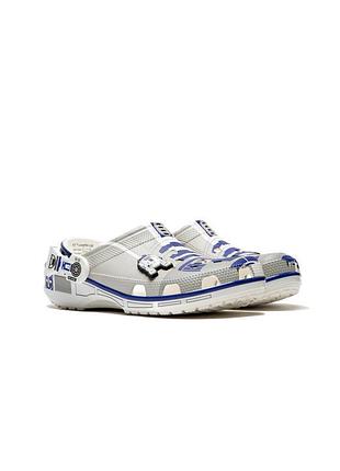 Клоги crocs х star wars r2-d2 classic clog! eu 43-44 / us m10,w12