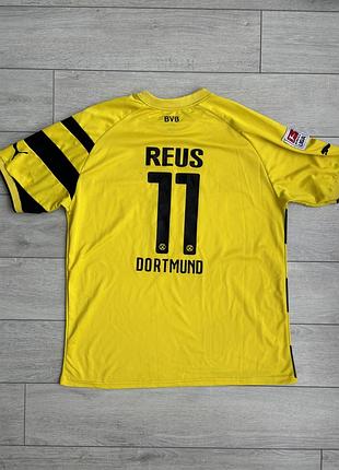 Футбольна футболка джерсі марко ройс боруссія дортмунд пума marco reus borussia dortmund puma football soccer jersey size xxl 2xl ххл 2хл розмір