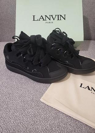 Lanvin curb black, 43 drip, drill 3