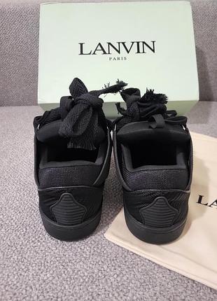 Lanvin curb black, 43 drip, drill 2