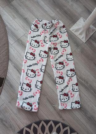 Пижамные штанишки hello kitty, для девочки, 134