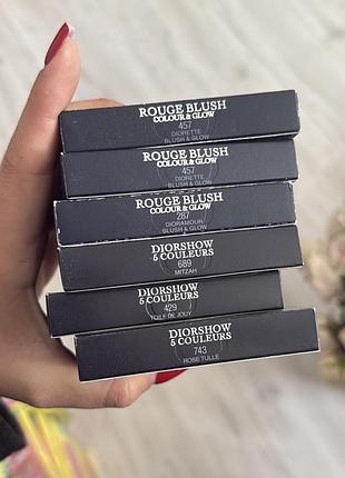 Хайлайтер румяна dior rouge blush colour & glow 257