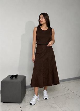 Костюм юбка /топ m&s mode