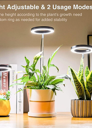 Світлодіодна кільцева фітолампа grow light
